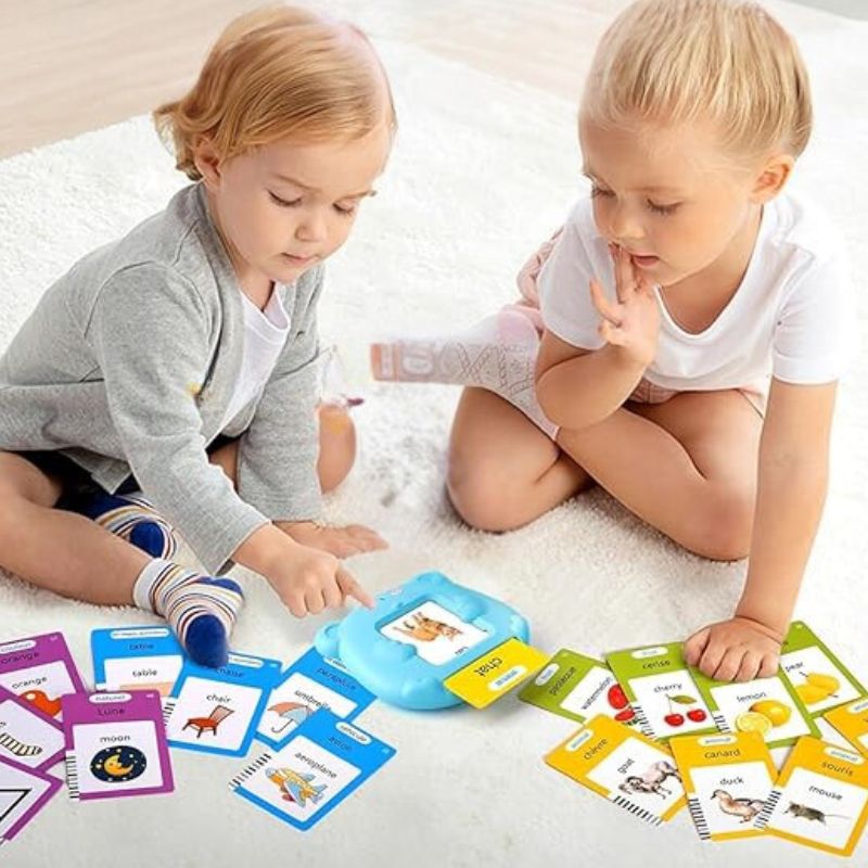 Cartes Flash Éducatives Bilingues Français-Anglais : Stimulez l'Apprentissage de Votre Enfant