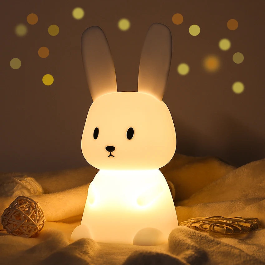 Veilleuse lapin pour bébé 